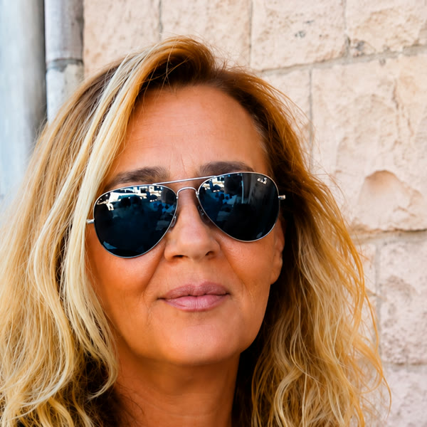 Dania, padrona di casa del B&B Luci